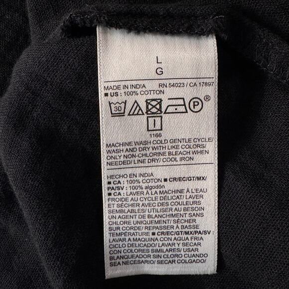 Old Navy Large Shift Mini Dress Gauzy V-Neck Ruffled Neck Flared Sleeves Pockets - Picture 7 of 8